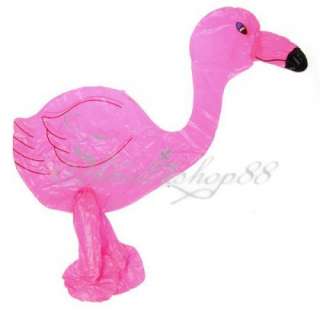 Aufblasbar Flamingo Spielzeug f. Party Deko NEU Pink  