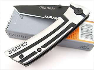 Gerber Traverse Lightweight Machined Aluminum Tanto Linerlock Knife 