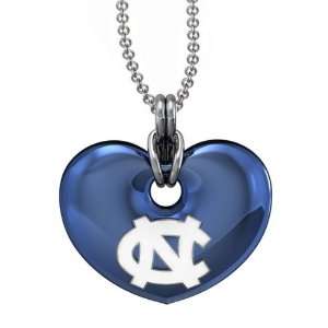  UNC Blue Enamel Heart Pendant Jewelry