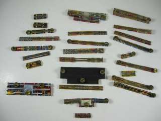 26pc Lot Military Ribbons Lot   Bar Pins   WWII to Present * 