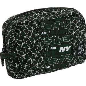  New York Jets Fabric Cosmetic Bag