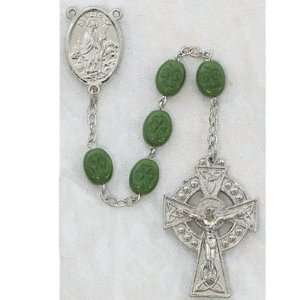  Green Shamrock Rosary