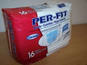 16 Adult Medium Size Diapers with Easy Lock Fastener  