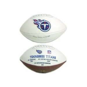  Tennessee Titans Limited Edition Embroidered Signature 
