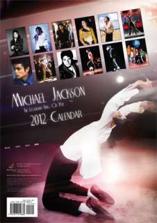 MICHAEL JACKSON Offizieller Kalender 2012 Calendar *NEU  