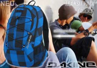 DAKINE Daypack TRANSIT ( Schulrucksack ) Rucksack PLAID Sport BLACK 