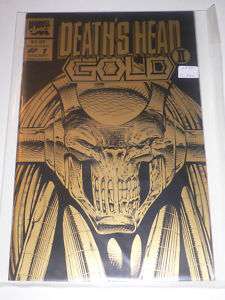 Deaths Head Gold Foil Cover #1 Marvel Comics Jan 1994  