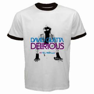 David Guetta Delirious White Ringer T Shirt #5  