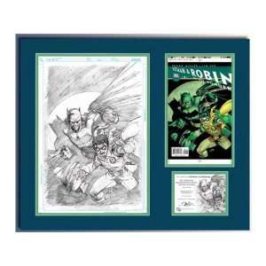  Dc Cover Art Reproduction Print   Batman and Robin Toys & Games