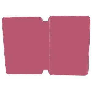   PINK Pink PU Leather Folio Case with LED Light for  Kindle Touch