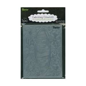  Darice Embossing Folder 4.25X5.75 Thank You (with Flowers 