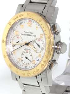 Girard Perregaux 7030 Automatic Chronograph Gold / Stainless Steel 
