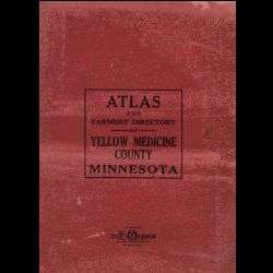   Atlas & Plat Book of Yellow Medicine County, Minnesota   MN Maps on CD