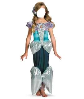 NEW Disney ARIEL Women Adult DELUXE Costume Size M 8 10  