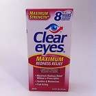 clear eyes maximum strength eye drops eye lubricant maximum redness