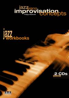 Jazz Piano   Improvisation Concepts Book/2 CDs, Workbk  