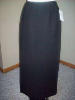 NEW Emma James Liz Claiborne Black Skirt Sz 6 By4ShpFRE  