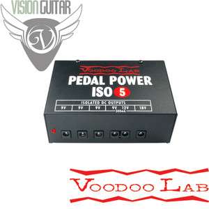 Voodoo Lab PEDAL POWER ISO 5   Isolated 9v Supply 120v  