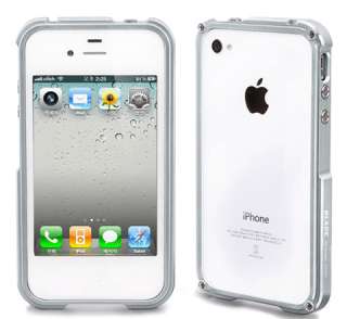   Aluminum Bumper Metal Case Cover for iPhone 4 4S 4G Black Silver Titan