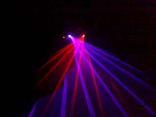 Blue Violet &Red DJ Party Disco Stage Laser Light DMX Club Effect FREE 