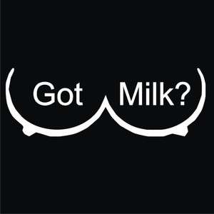 NEW Custom Screen Printed TShirt Got Milk S   4XL Funny Humor FREE 