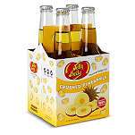 JELLY BELLY Pack of four Crushed Pineapple soft drinks 355ml