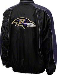 Baltimore Ravens Color Blocked Pullover Windshirt 