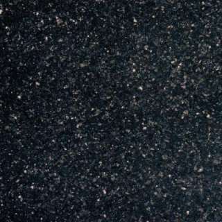 International 12 in. x 12 in. Black Galaxy Granite Floor and Wall Tile 