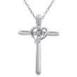 JCPenney   Sterling Silver Cross Pendant customer reviews   product 