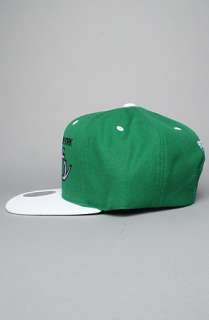 Mitchell & Ness The New York Jets Script 2Tone Snapback Cap in White 