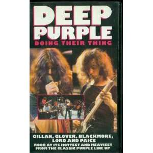 Deep Purple   Doing their thing [VHS]: Deep Purple: .de: VHS