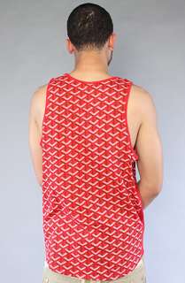 Crooks and Castles The Go Crooks Tank Top in Red  Karmaloop 
