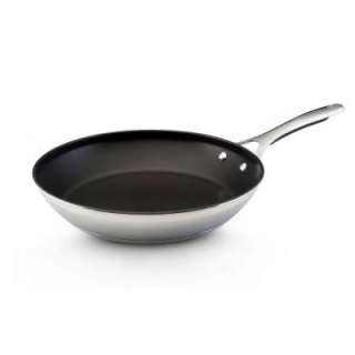 KitchenAid Gourmet 12 in. Stainless Steel Non Stick Skillet 75678 at 