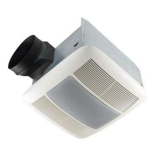 NuTone Ultra Silent 150 CFM Ceiling Exhaust Bath Fan With Light and 