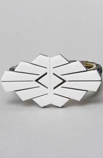 Melody Ehsani The Forget ME Not Art Deco Cuff in White : Karmaloop 