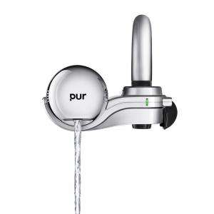 PUR 3 Stage Horizontal Faucet Mount Water Filtration System 