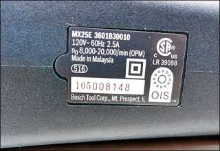 Bosch MX25E Corded Oscillating Multi tool [5/L123093A]  