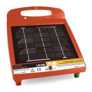 Red Snapr Solar Powered 10 Mile Fence Energizer LIS10B at The Home 