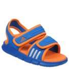 Athletics adidas Kids Akwah 7 Toddler Blue/White/Orange Shoes 