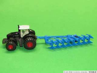 Siku Farmer 1:87 Art 1862 Traktor Fendt 939 mit Pflug Blitzversand 
