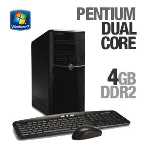 eMachines ET1831 07 Desktop PC   Intel Pentium E5400 Dual Core 2.7GHz 