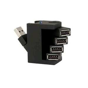 Sabrent USB USB 4PSH Micro Self Powered Mini HUB   4 Port, USB 2.0 at 