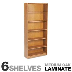 Hon 1877M 1870 Series Bookcase   6 Shelves, 4 Adjustable Leveling 