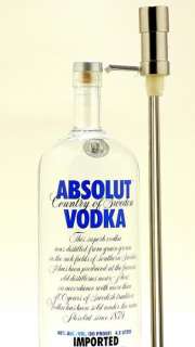 Pumpe Edelstahl für ABSOLUT Vodka 4,5 Liter Dosierpumpe  
