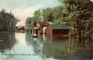 Auburn NY   Outlet to Owasco Lake   Rotograph   1910  