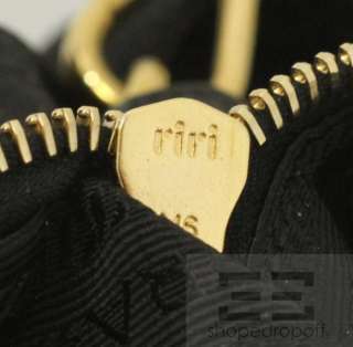 Prada Black Nylon & Gold Hardware Tote Bag  