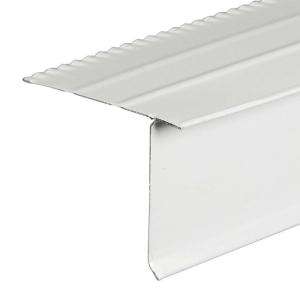 Amerimax Home Products F5 1/2 S White Aluminum Drip Edge 5511600120 at 