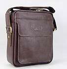   Videng POLO brown Mens genuine leather shoulder bag Messenger 9912