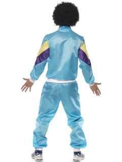 80er Jahre Kostüm für Herren Trainingsanzug Training New Kids Anzug 
