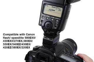 寶▬ⓘSⓗⓞⓞⓣ2.5m Dual Hotshoe TTL Cord F Canon 580EX∥550EX 